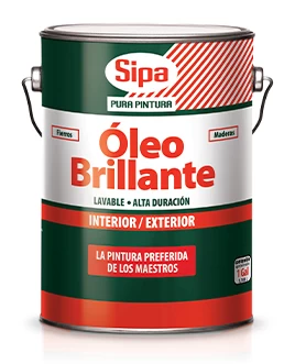 Óleo brillante lavable alta duración
